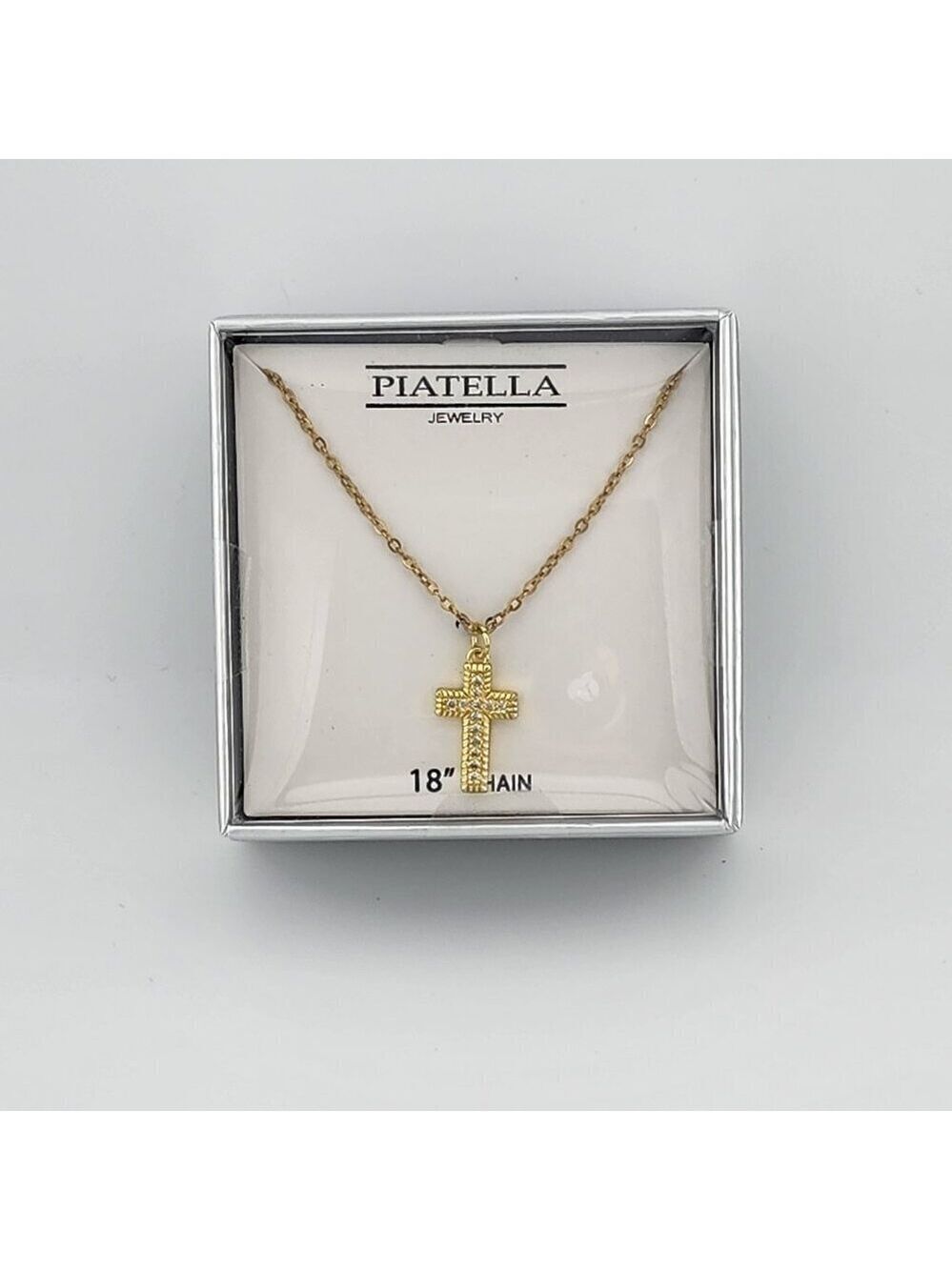 Brand New Cross cz Necklace